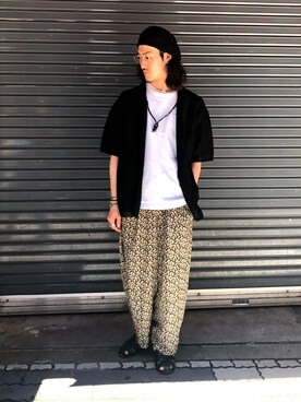 Akinori Iwataさん(メンズ・168cm)の夏コーディネート