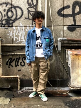 Akinori Iwataさん(メンズ・167cm)の春コーディネート