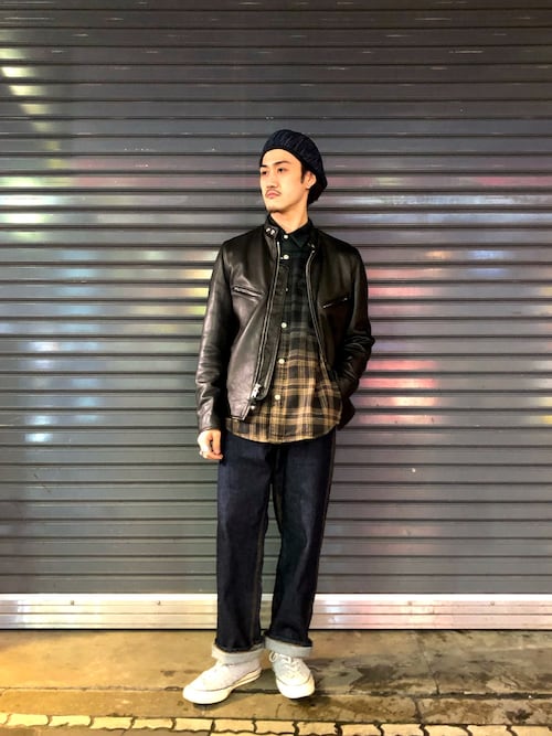 Akinori Iwata Quarter Schottのライダースジャケットを使ったコーディネート Wear