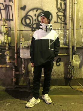 Akinori Iwataさん（メンズ・167cm）の秋コーディネート