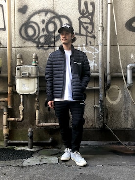 Akinori Iwataさん（メンズ・167cm）の冬コーディネート