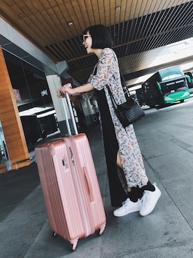 Nanaさん（レディース・155cm）の春コーディネート