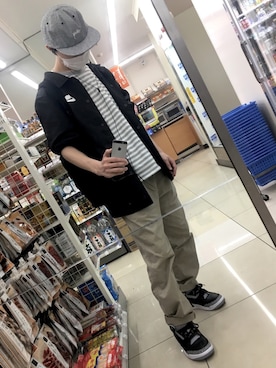「AJ3」｜📸さん（メンズ・166cm）の春コーディネート