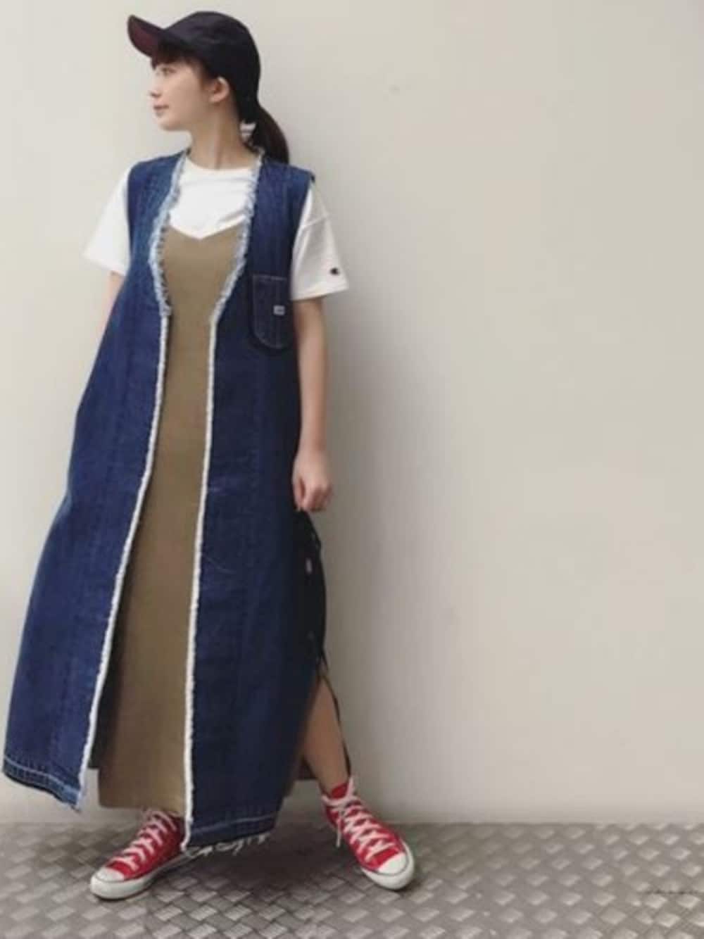 Lee（リー）の「【mina 6月号掲載】Lee×安西こずえ/別注デニム 