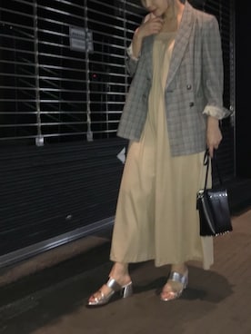 nano・universe press天本さん(レディース・162cm)の春コーディネート