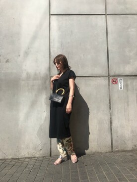 nano・universe press天本さん(レディース・162cm)の夏コーディネート