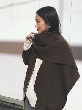 「winter」｜nano・universe press天本さん（レディース・162cm）の秋コーディネート