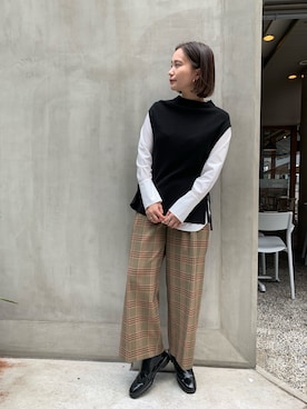 nano・universe press天本さんのコーディネート