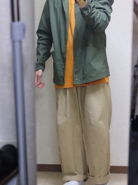 「アイテム（スリッポン）」を使った、てつさん（メンズ・167cm・20代）の春コーディネート
