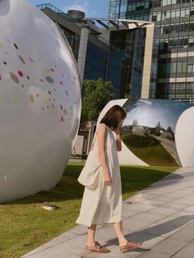 「45R（フォーティファイブアール）のアイテム（ワンピース/ドレス）」を使った、 ♡sunny❣さん（レディース・166cm）の秋コーディネート