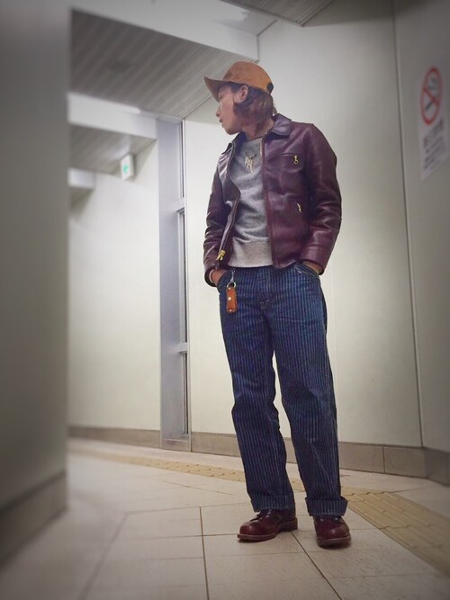 Schott/ショット/6103US TRUCKER JACKET Horween Leather/トラッカー