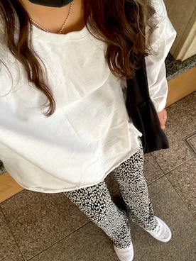 「CANAL JEAN（キャナルジーン）のアイテム（その他パンツ）」を使った、mayuさん（レディース・156cm）の春コーディネート
