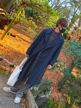 きゃすさん(メンズ・180cm)の冬コーディネート
