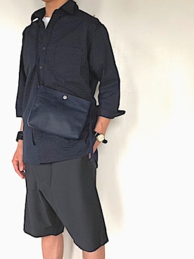 「nonnative（ノンネイティブ）のアイテム（アクセサリー）」を使った、canes1さん（メンズ・173cm）の夏コーディネート
