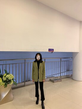 「アイテム（フォーマルスーツ/小物）」を使った、也有热爱oさん（レディース・165cm・10代）の秋コーディネート