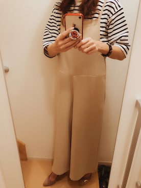 「tehen（テーン）のアイテム」を使った、eruさん（レディース・163cm）の春コーディネート