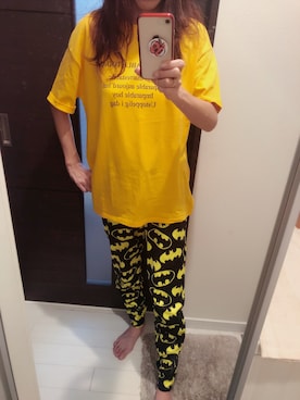 「黄色Tシャツ」｜eruさん（レディース・163cm）の夏コーディネート