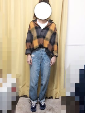 「ゆるゆる」｜「アイテム（その他）」を使った、eruさん（レディース・163cm）の秋コーディネート
