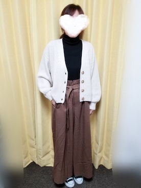 eruさん（レディース・163cm）の冬コーディネート