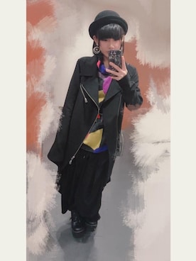 「CIVARIZE（シヴァーライズ）のアイテム（テーラードジャケット）」を使った、美紅さん（レディース・150cm）の冬コーディネート