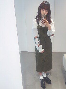 ayarangさん（レディース・160cm）の春コーディネート