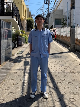 中山 麗士さん（メンズ・178cm）の春コーディネート