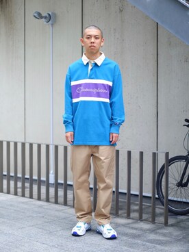 中山 麗士さん（メンズ・178cm）の秋コーディネート