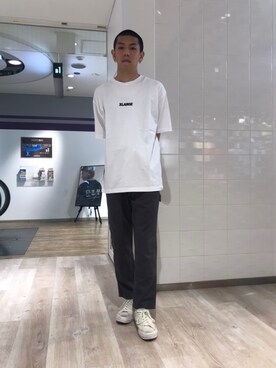 中山 麗士さん（メンズ・178cm）の夏コーディネート