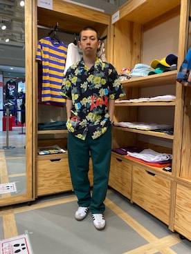 中山 麗士さん(メンズ・178cm)の夏コーディネート