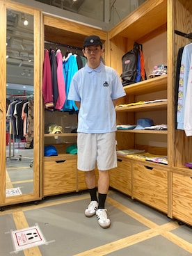 中山 麗士さん（メンズ・178cm）の夏コーディネート