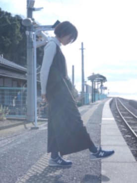 「춥다」｜HARUKA(하루카)さん（レディース・154cm）の冬コーディネート