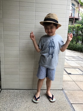 momoさん(キッズ・100cm)の夏コーディネート