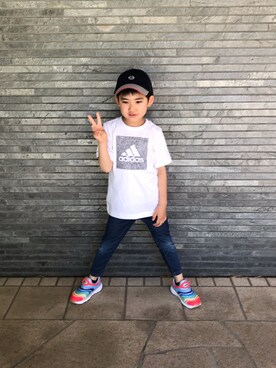 momoさん（キッズ・120cm）の春コーディネート