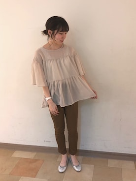 kannaさん（レディース・165cm）の夏コーディネート