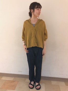 kannaさん（レディース・165cm）の夏コーディネート