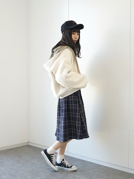 kannaさん（レディース・165cm）の冬コーディネート