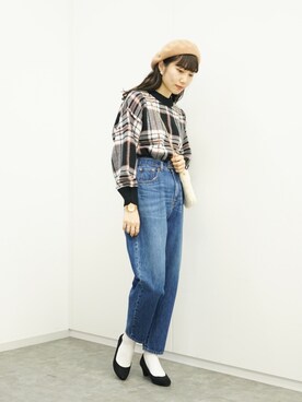 kannaさん（レディース・165cm）の冬コーディネート