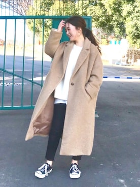 SHIORIさん（レディース・150cm）の冬コーディネート