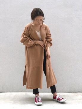 SHIORIさん（レディース・150cm）の冬コーディネート