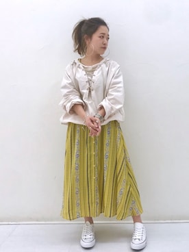 SHIORIさん（レディース・150cm）の春コーディネート