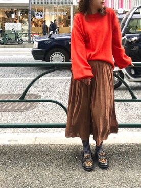 SHIORIさん（レディース・150cm）の冬コーディネート