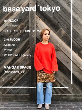 SHIORIさん（レディース・150cm）の冬コーディネート