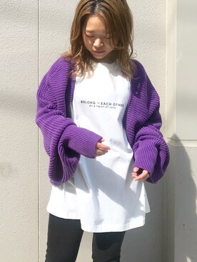 SHIORIさん（レディース・150cm）の冬コーディネート