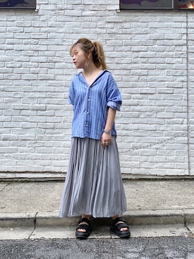 SHIORIさん（レディース・150cm）の夏コーディネート