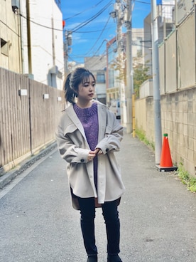 SHIORIさん（レディース・150cm）の冬コーディネート
