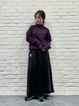 SHIORIさん（レディース・150cm）の冬コーディネート
