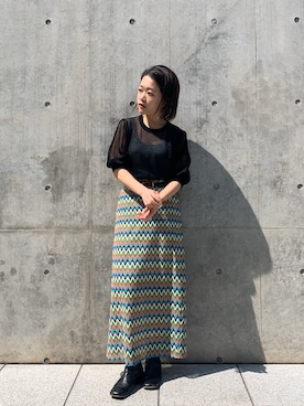 SHIORIさん（レディース・150cm）の春コーディネート