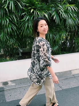 SHIORIさん（レディース・150cm）の春コーディネート