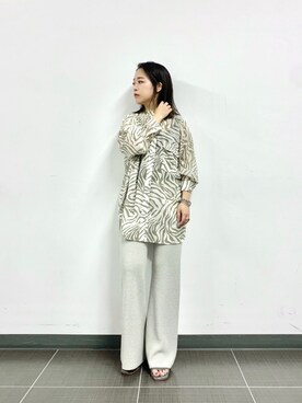 「PREORDER」｜SHIORIさん（レディース・150cm）の夏コーディネート