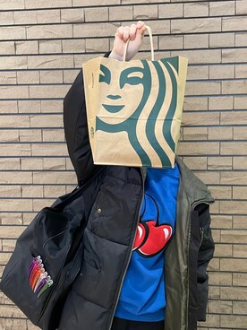 「韓国好きな人と繋がりたい」｜「アイテム（スウェット）」を使った、アヤネさん（レディース・150cm）の冬コーディネート